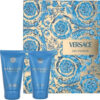 VERSACE EAU FRAICHE 3 PCS SET FOR MEN: 1.7 EAU DE TOILETTE SPRAY + 1.7 SHOWER GEL + 1.7 AFTER SHAVE
