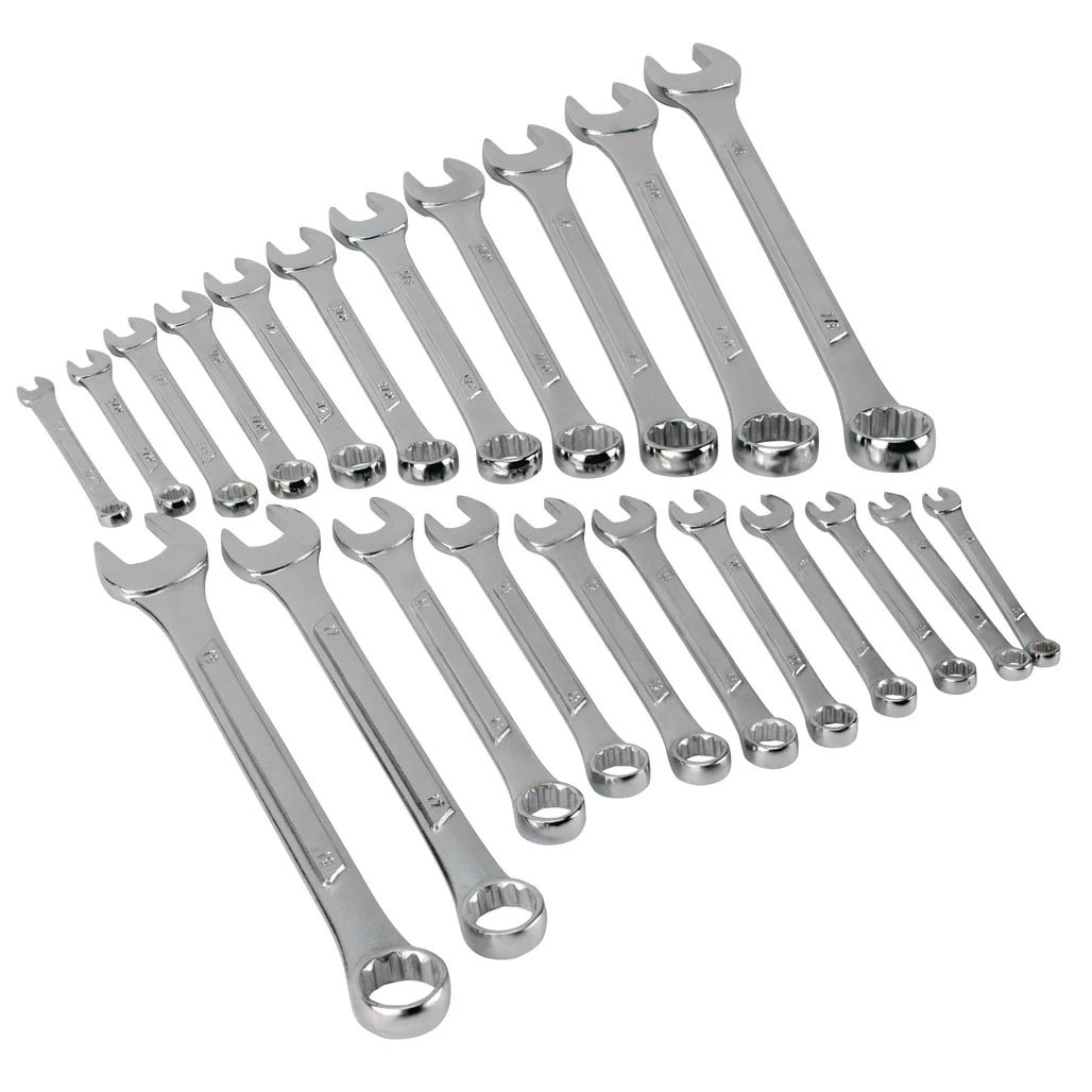 Performance Tool Metric/SAE Combination Wrench Set (22-Piece Set) - Image 2