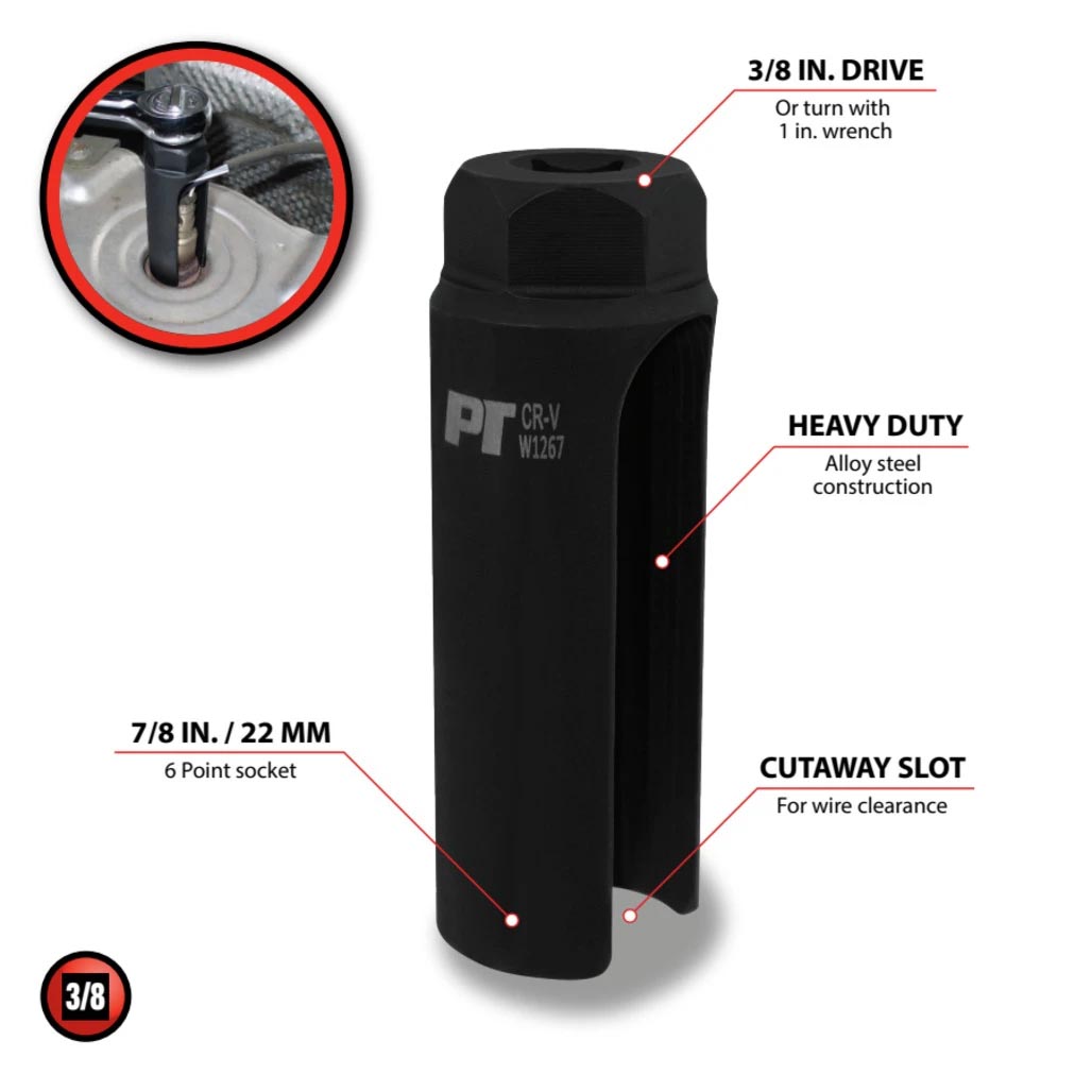 Performance Tool Oxygen Sensor Socket - Image 2
