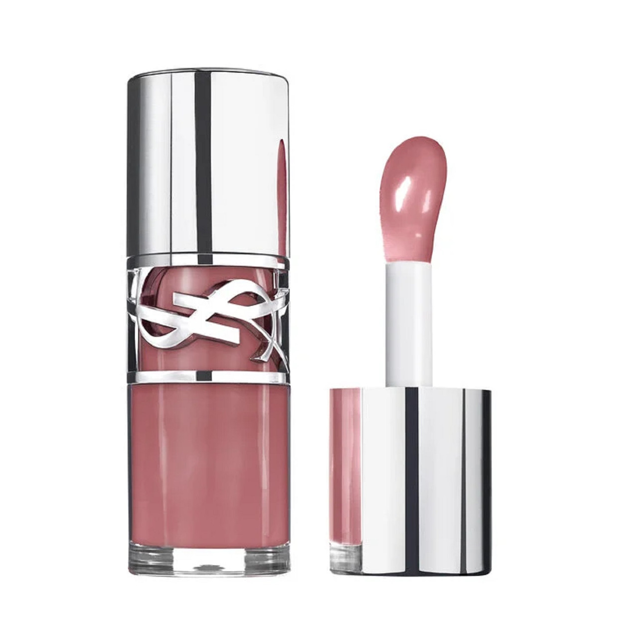 YSL LOVESHINE 0.2 PLUMPING LIP OIL GLOSS 44 NUDE LAVALLIERE