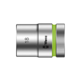 Wera 1/2″ Drive Metric Socket - 18mm