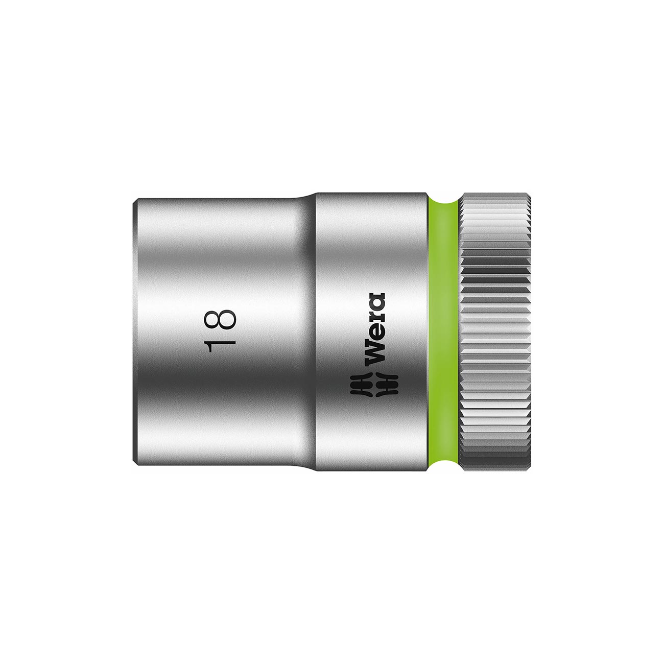 Wera 1/2″ Drive Metric Socket - 18mm