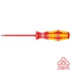 Wera VDE Insulated Screwdriver: Slotted 0.8 x 150mm (with LaserTip)
