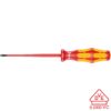 Wera VDE Insulated Screwdriver: Slotted 3.5 x 100mm (with Reduced Shaft Diameter)