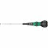 Wera Ball-Grip Screwdriver: Slotted 6 x 150 mm (With Lasertip)