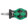 Wera Stubby/Carburetor Screwdriver: Phillips PH #3 x 25mm (without Lasertip)