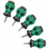Wera Pozidriv & Slotted Stubby/Carburetor Screwdriver Set (5 Piece)