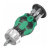 Wera Stubby Ratcheting Screwdriver Handle with Quick Release Chuck – Includes 6 Bits