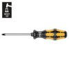 Wera Chiseldriver Screwdriver: Phillips PH #1 x 80mm (with Impact Cap)