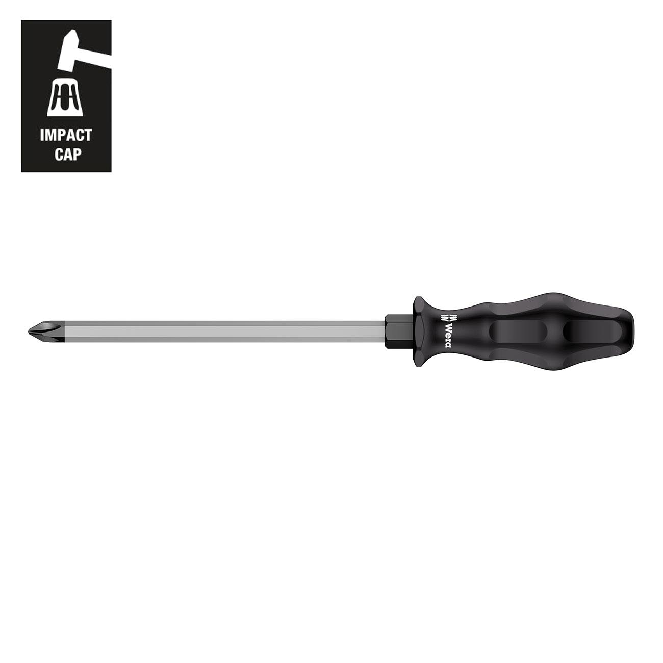 Wera Chiseldriver Screwdriver: Phillips PH #4 x 200mm