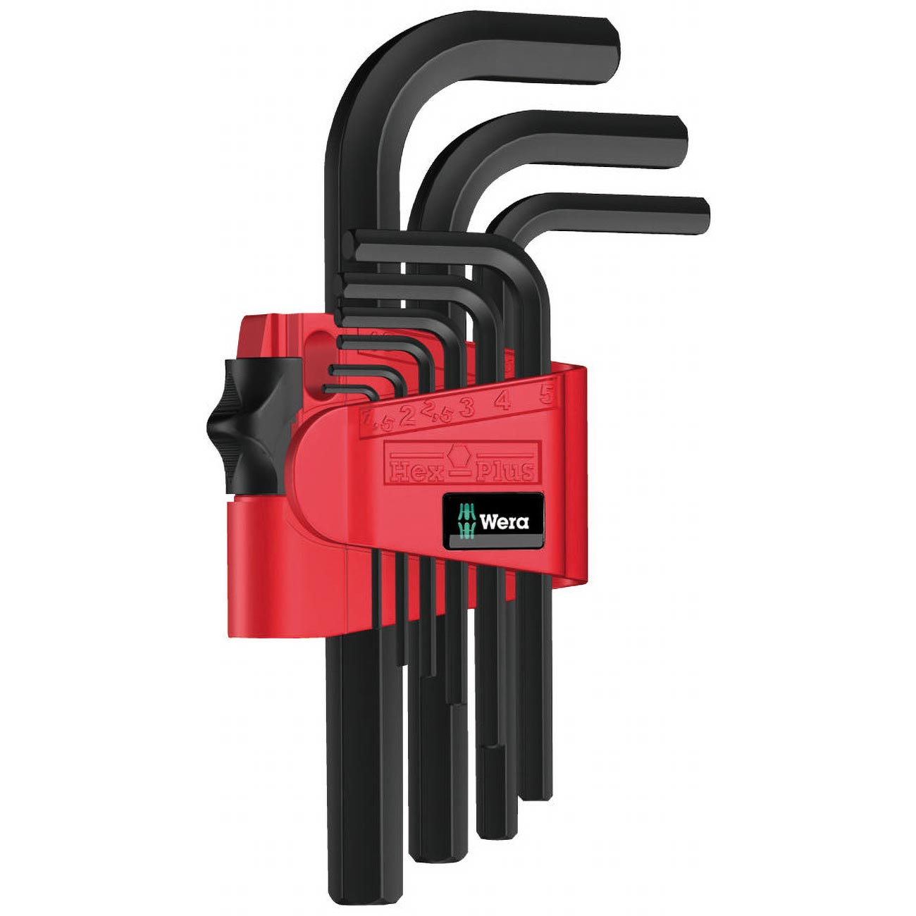 Wera Metric Hex-Plus Black Laser L-Key Set (9 Piece)
