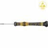 Wera ESD-Safe Micro Screwdriver: Slotted 0.25 x 1.2 x 40mm
