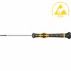 Wera ESD-Safe Micro Screwdriver: Slotted 0.50 x 3.0 x 80mm