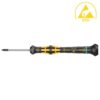 Wera ESD-Safe Micro Screwdriver: Torx TX #6 x 40mm