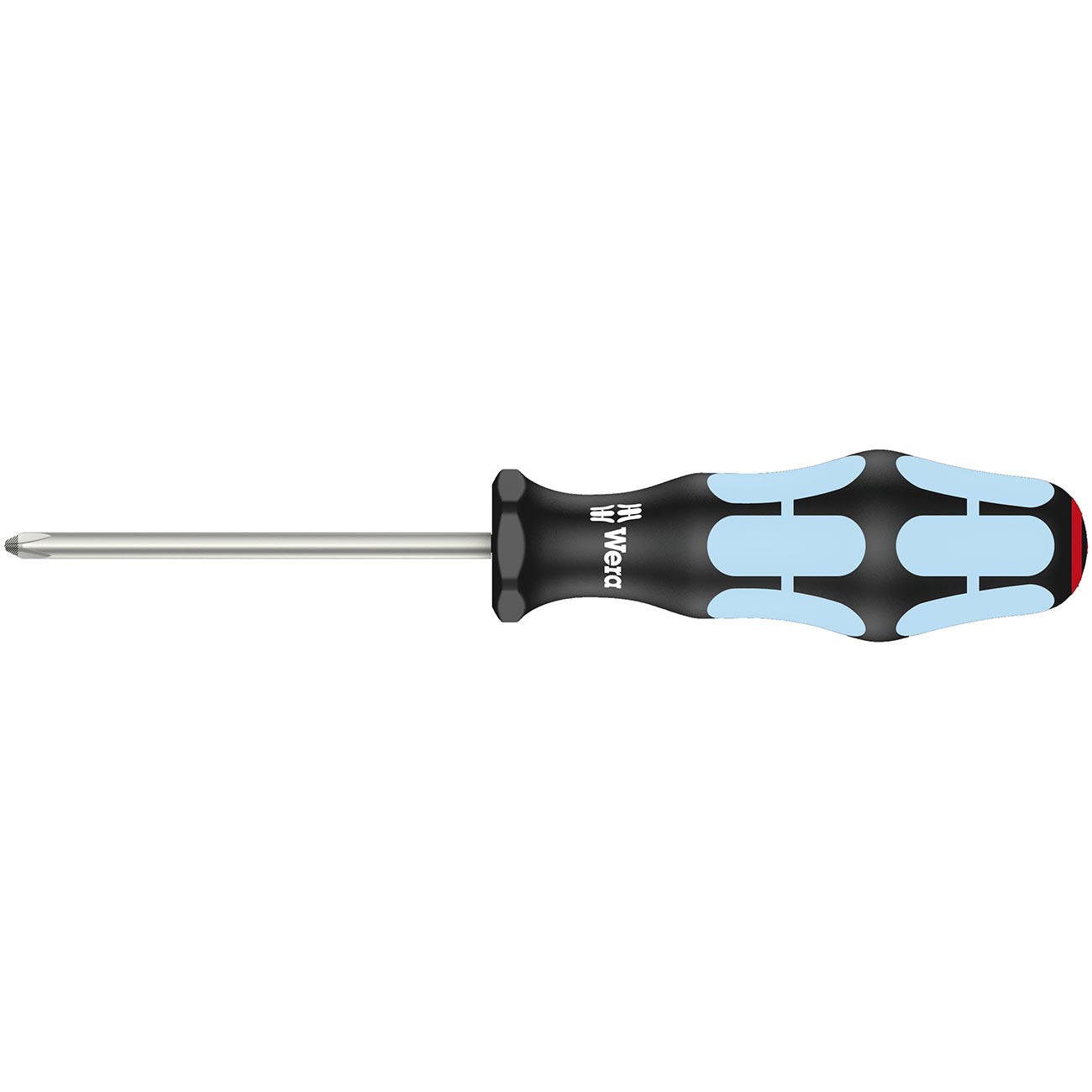 Wera Stainless Steel Screwdriver: Phillips PH #1 x 80mm (with Lasertip)