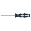 Wera Stainless Steel Screwdriver: Pozidriv PZ #2 x 100mm (with Lasertip)