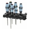Wera Stainless Steel Screwdriver Set with Rack (6 Piece Set)