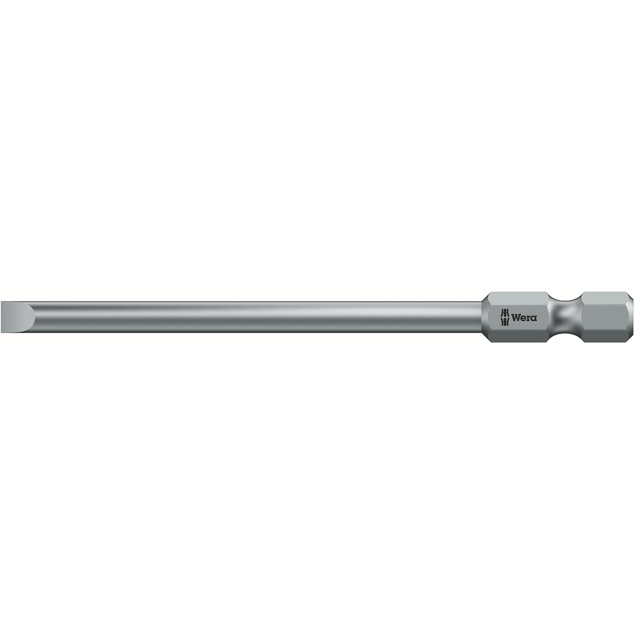 Wera Long Screwdriver Bit: Slotted 3.5 x 70mm