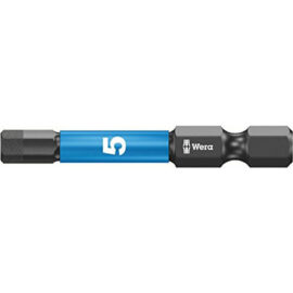Wera Metric 1/4″ Drive Impaktor HexPlus Bit: 5 x 50mm