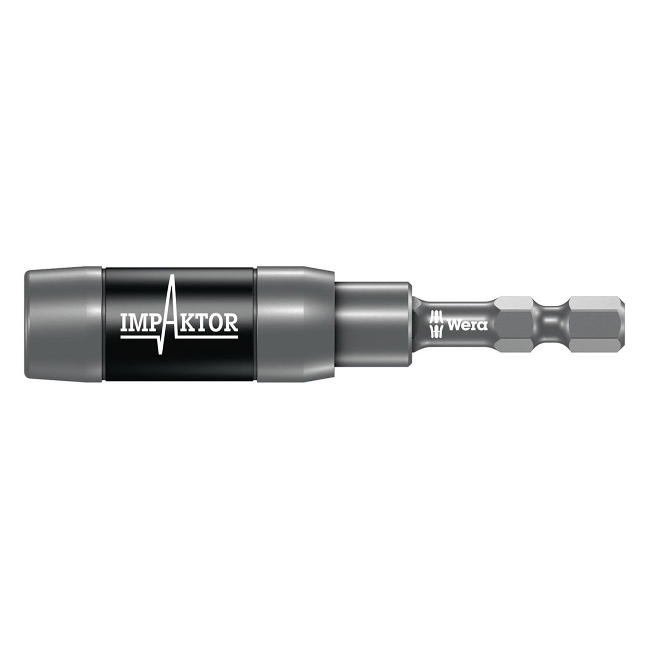 Wera Impaktor 1/4" Bit Holder with Retaining Ring and Ring Magnet