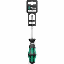 Wera Screwdriver: Pozidriv PZ #2 x 100mm LaserTip (On Hang-Tag)