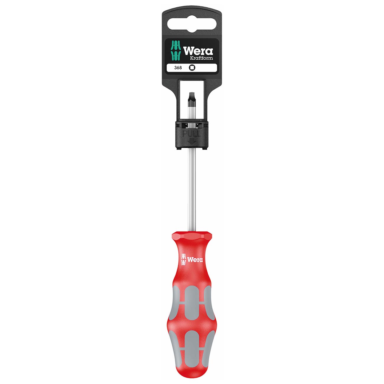 Wera Screwdriver: Square SQ #3 x 150mm (On Hang-Tag)