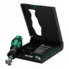 Wera 3-Flute Counter-Sink/Deburring 1/4" Bitholding screwdriver with quick-release chuck (8-Piece)