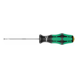 Wera Screwdriver: Slotted 0.8 x 4 x 200mm (With LaserTip)