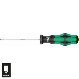 Wera Screwdriver: Slotted 1.0 x 5.5 x 200mm (With LaserTip)