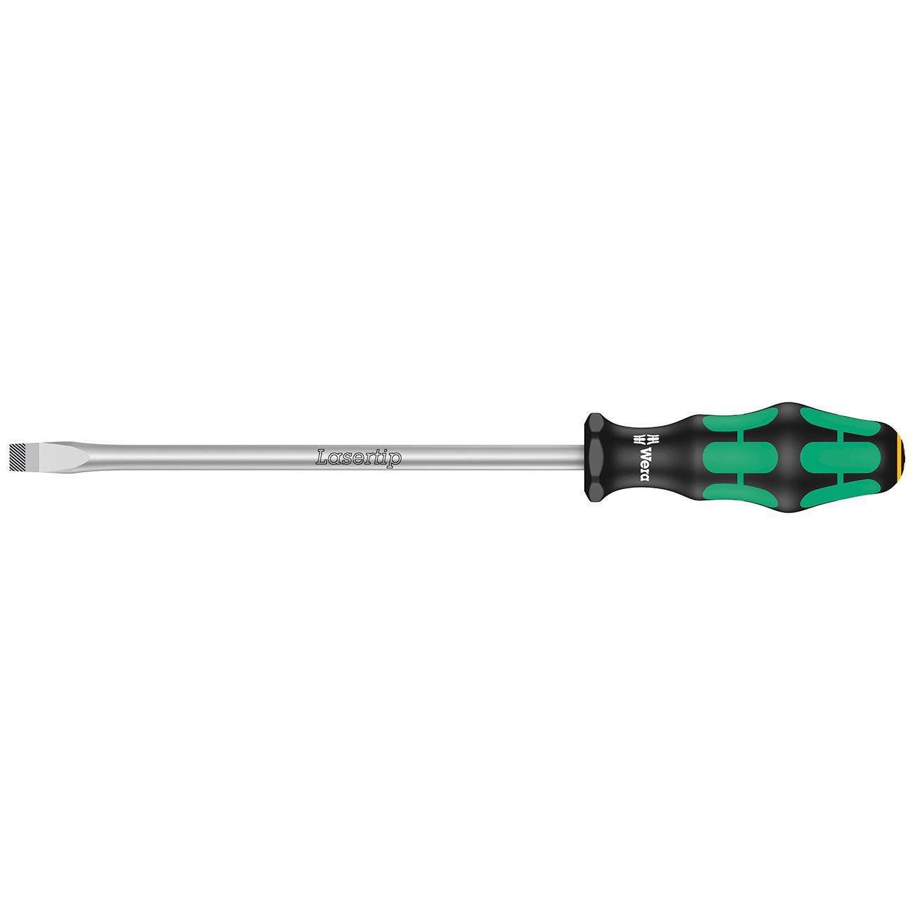 Wera Screwdriver: Slotted 1.6 x 10.0 x 200mm (With LaserTip)