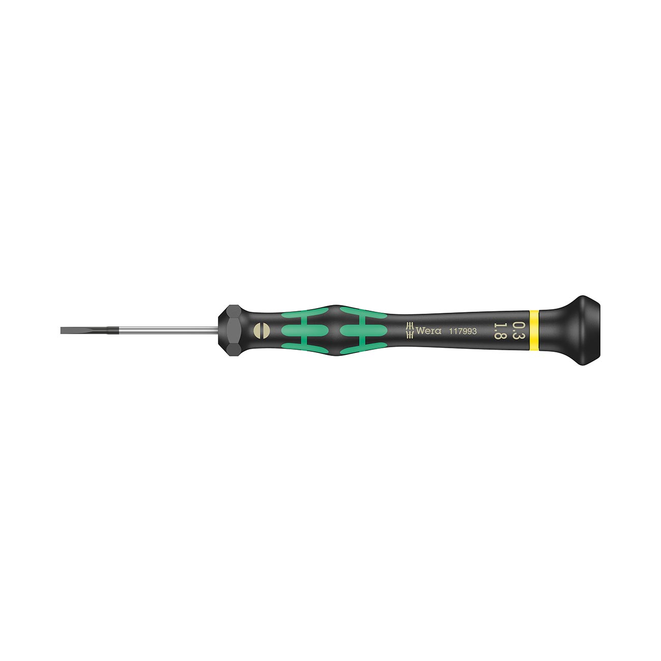 Wera Micro Precision Slotted Screwdriver - 0.3 x 1.8 x 40mm