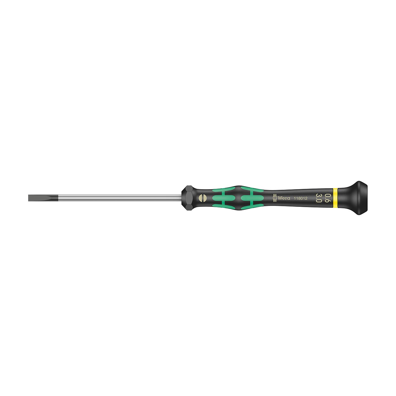Wera Micro Precision Slotted Screwdriver - 0.5 x 3.0 x 50mm