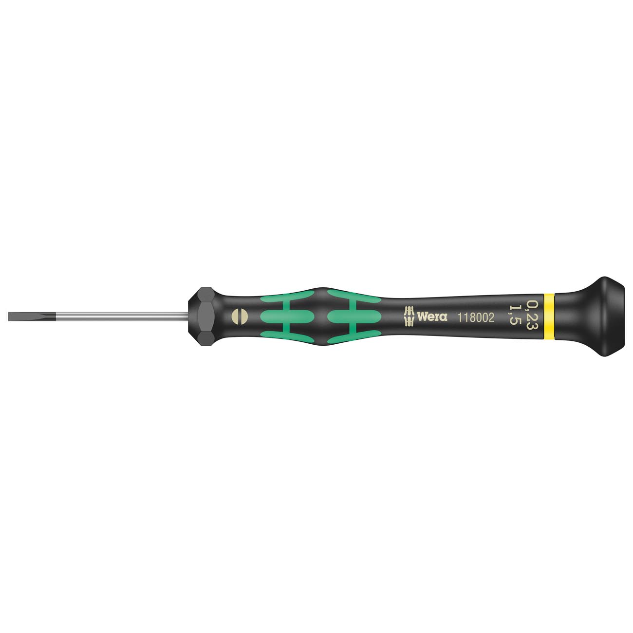 Wera Micro Precision Screwdriver: Slotted 0.23 x 1.5 x 40mm