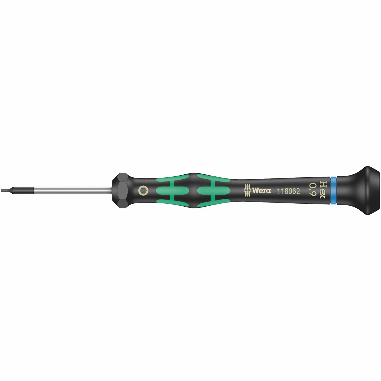 Wera Micro Precision METRIC HEX-Plus Screwdriver - 0.9 x 40mm