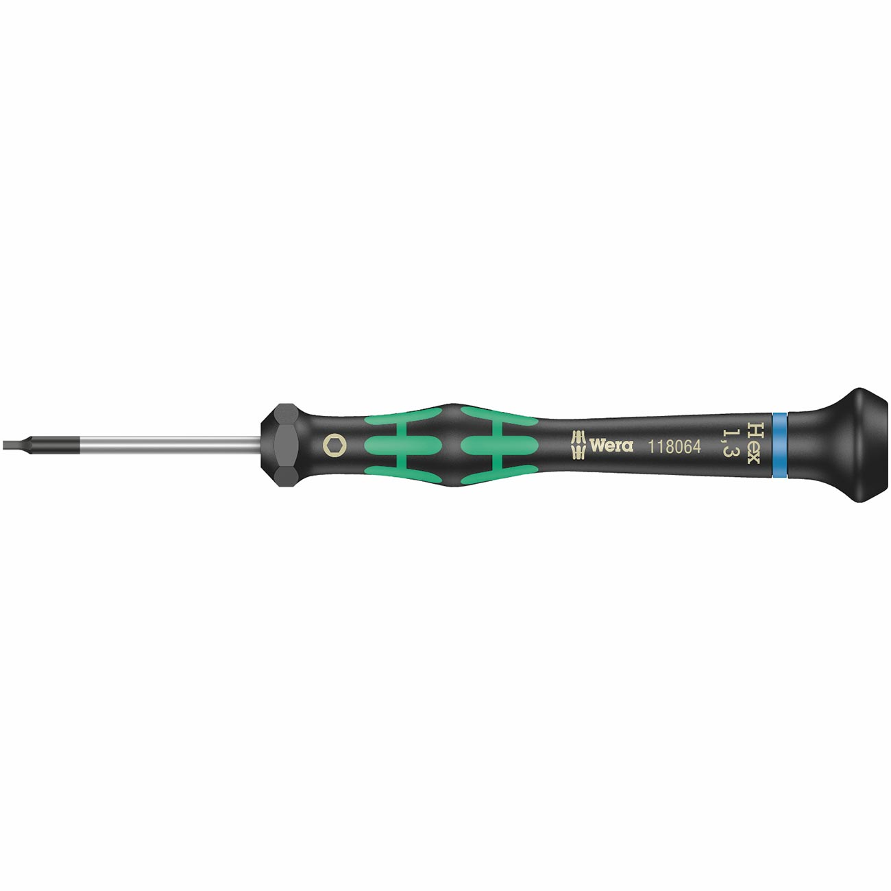 Wera Micro Precision METRIC HEX-Plus Screwdriver - 1.3 x 40mm