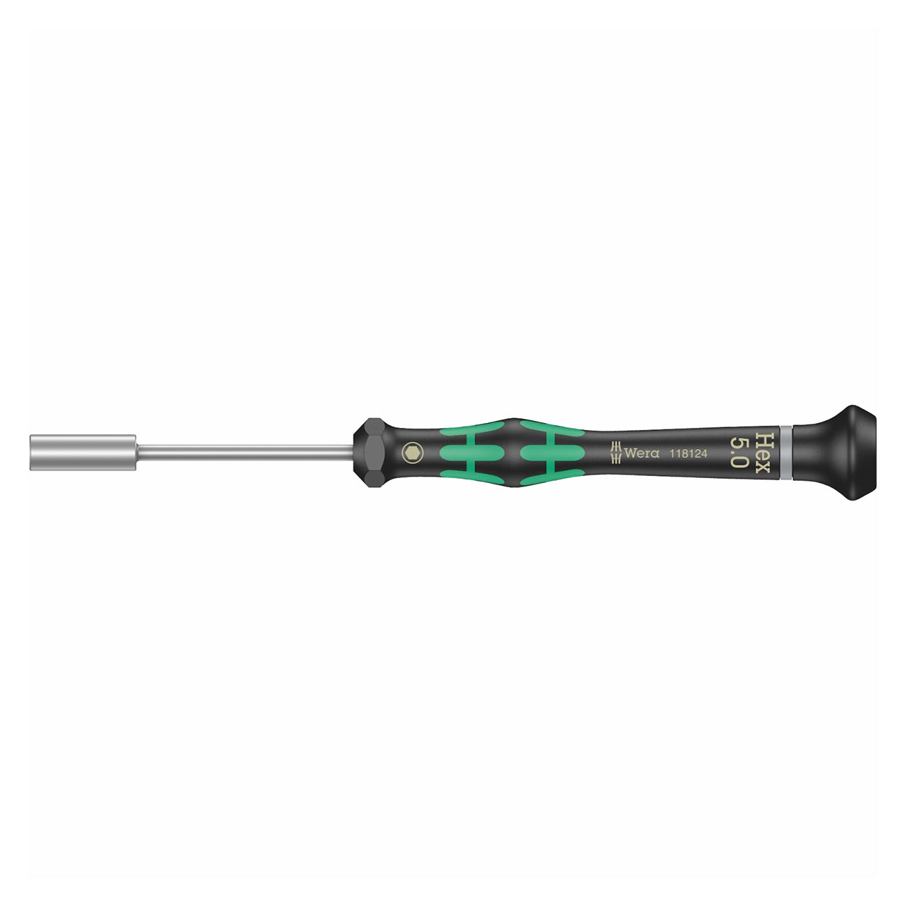 Wera Micro Precision METRIC Nutdriver Screwdriver - 5.0 x 60mm