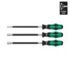 Wera Hose Clamp Metric Screwdriver Set with Flexible Shaft (3-Piece)