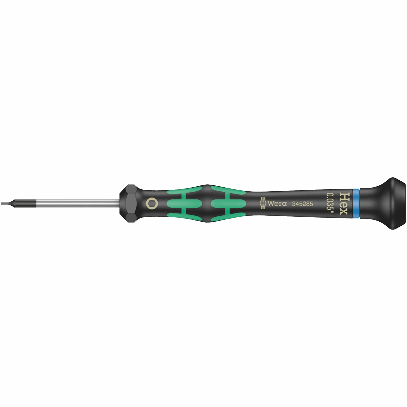 Wera Micro Electronics Precision Hex-Plus SAE Screwdriver – HP 0.035 x 40mm
