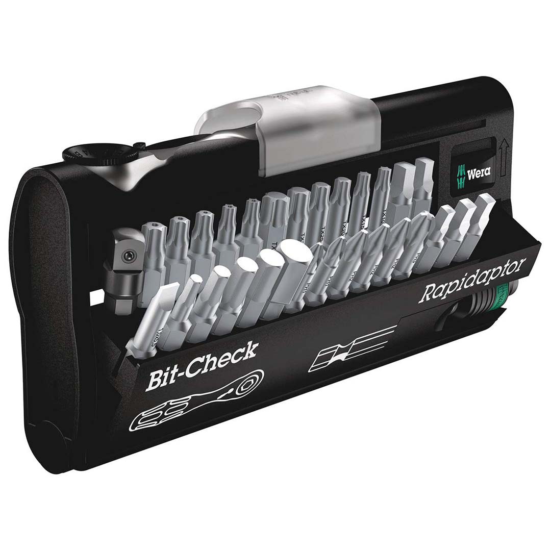 Wera 1/4" Drive Bit Set and Carrying Case (30 Piece)