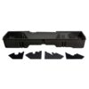 DU-HA Underseat Storage Gun Case '07-'13 Chevrolet/GMC Silverado/Sierra Extended Cab (Dark Gray)