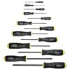 Bondhus Balldriver SAE HEX Ball End Screwdrivers .050" to 3/8" (13 Piece)