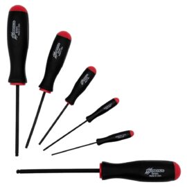 Bondhus Balldriver Metric HEX Ball End Screwdrivers 1.5mm to 5MM (6 Piece)