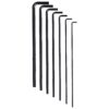 Bondhus SAE HEX 12" Extra-Long L-Keys Set (7 Piece)
