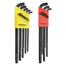 Bondhus Stubby Metric/SAE MaxTorque™ Double Ball End HEX Long L-Keys Double Set (22 Piece)