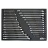 Wiha Combination Wrench Tray Set - SAE and Metric (31-Piece)