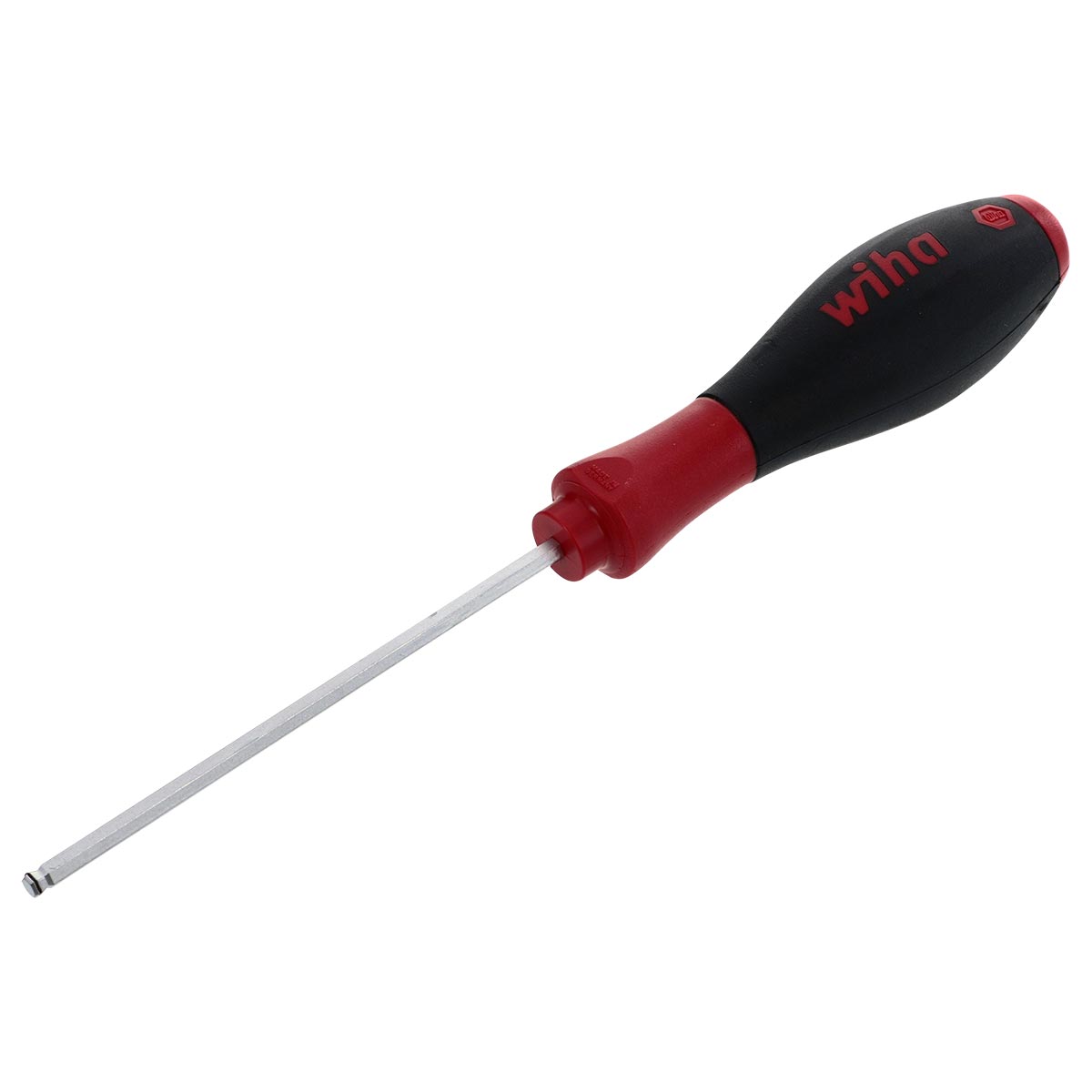 Wiha SoftFinish MagicRing Ball End Hex Screwdriver 9/64″ x 100mm