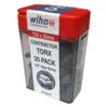 Wiha Torx Insert Bit T20 x 25mm - Contractor 30 Pack