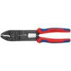 Knipex High Leverage Crimping Pliers/Wire Strippers (9-1/2")