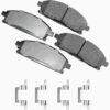 Akebono ProACT Ultra Premium Ceramic Disc Brake Pad Kit