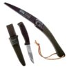 Bahco Foldable Saw and Knife Laplander Set with Dual-Component Handle  (2-Piece)